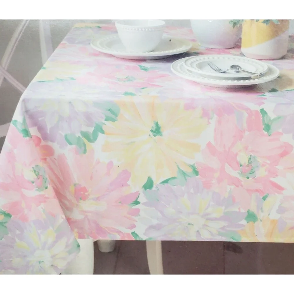Printed Fabric Tablecloth 60